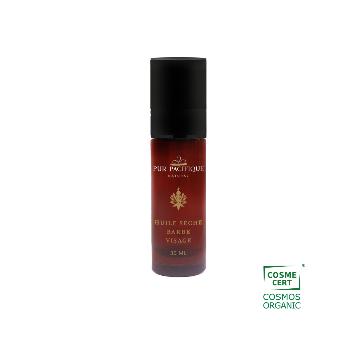L´HUILE SÈCHE BARBE & VISAGE SANTAL/SÉSAME/RICIN BIO <br>100% D´ORIGINE NATURELLE-30ML