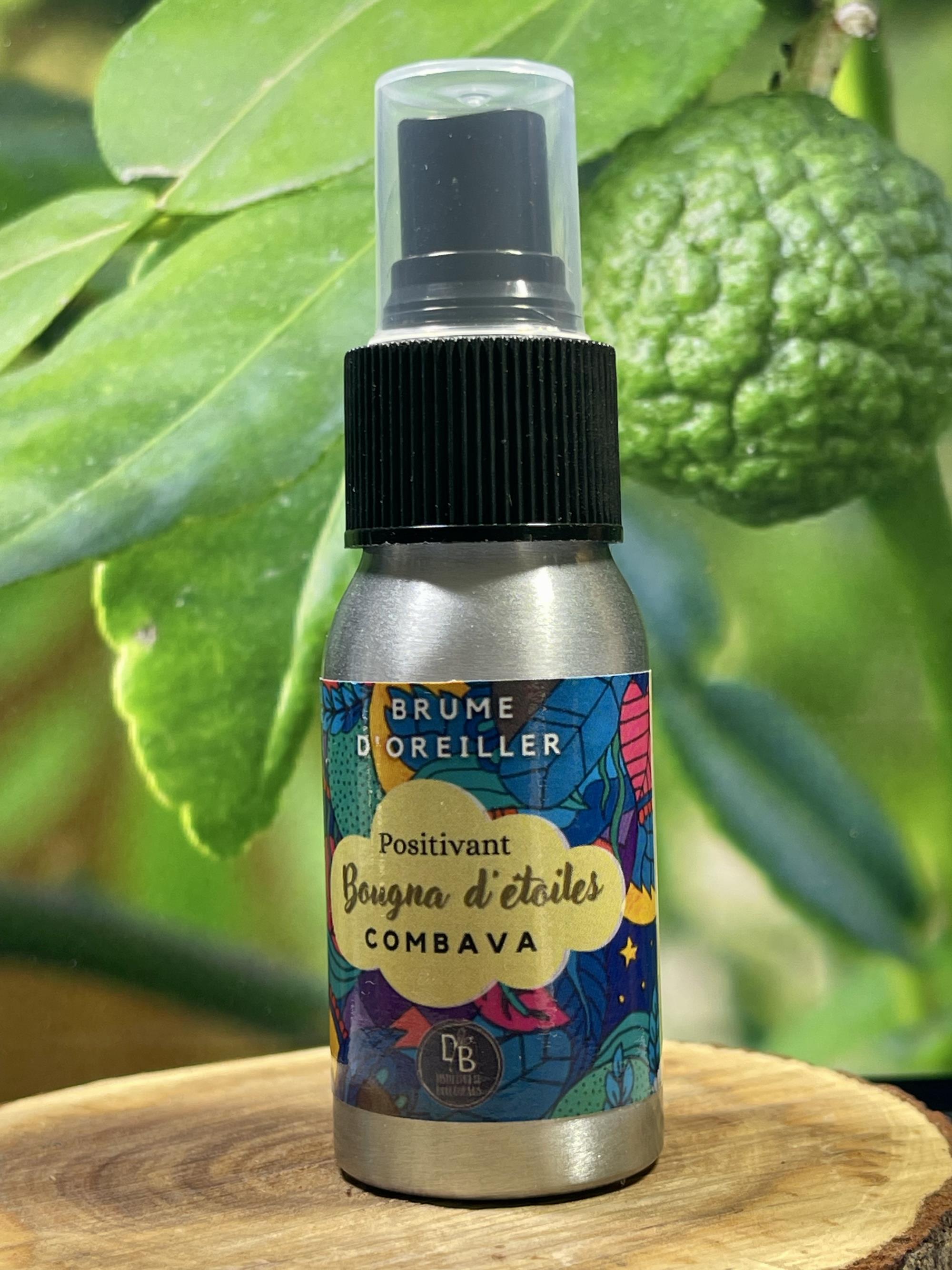 <b>NOUVEAUTÉ</b>: BRUME D’OREILLER ET <br>D´AMBIANCE AU COMBAVA - 30ml