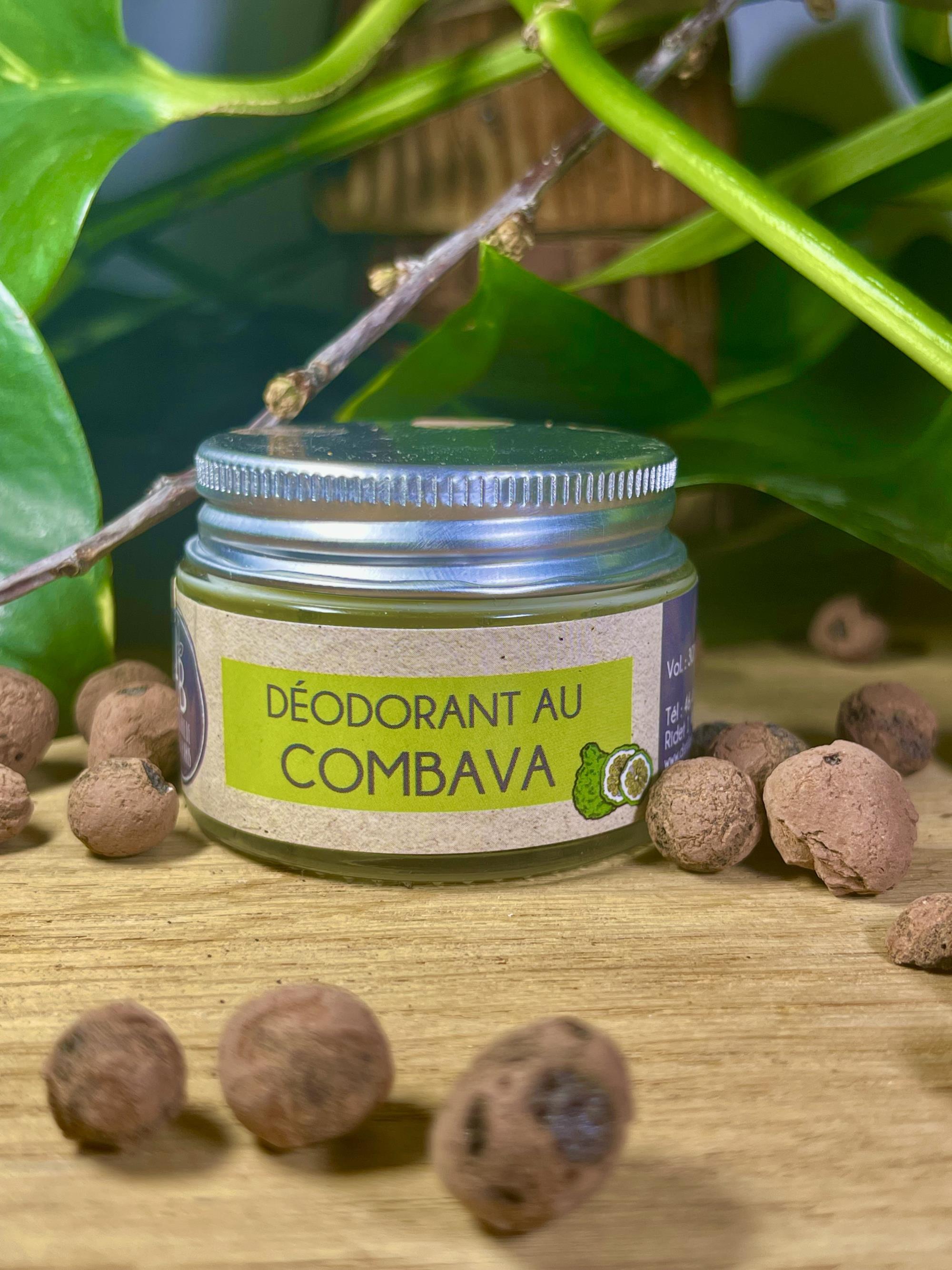 <b>NOUVEAUTÉ</b> : DÉODORANT SOLIDE EN BAUME AU COMBAVA 30ml