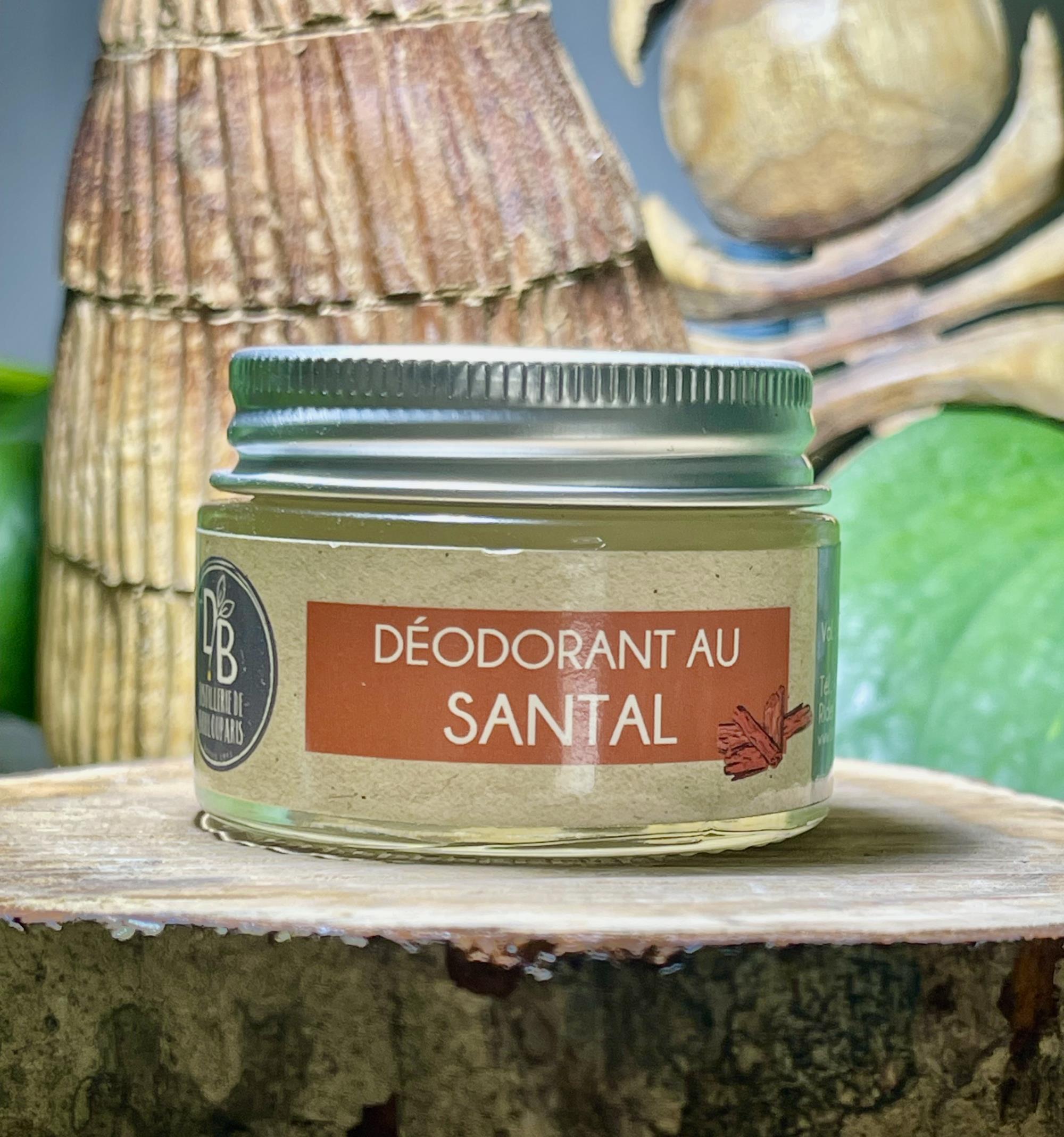 <b>NOUVEAUTÉ</b> : DÉODORANT SOLIDE EN BAUME AU SANTAL 30ml -